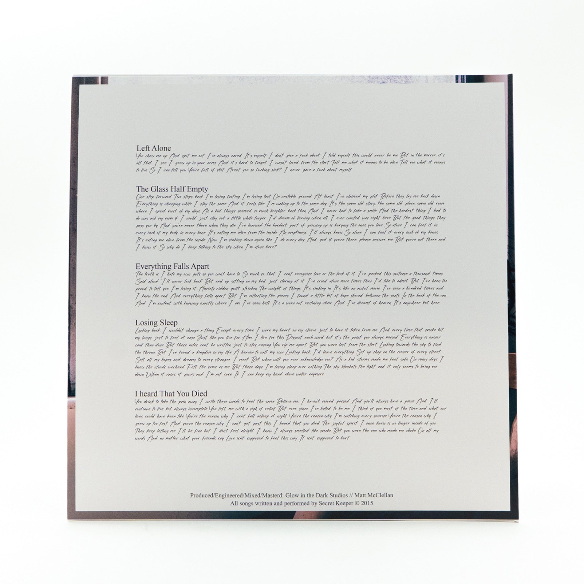 新品シールド 未開封 sleep smoker レコード LP Losing Sleep (10th Anniversary) [Translucent Smoke] Vinyl – Secret