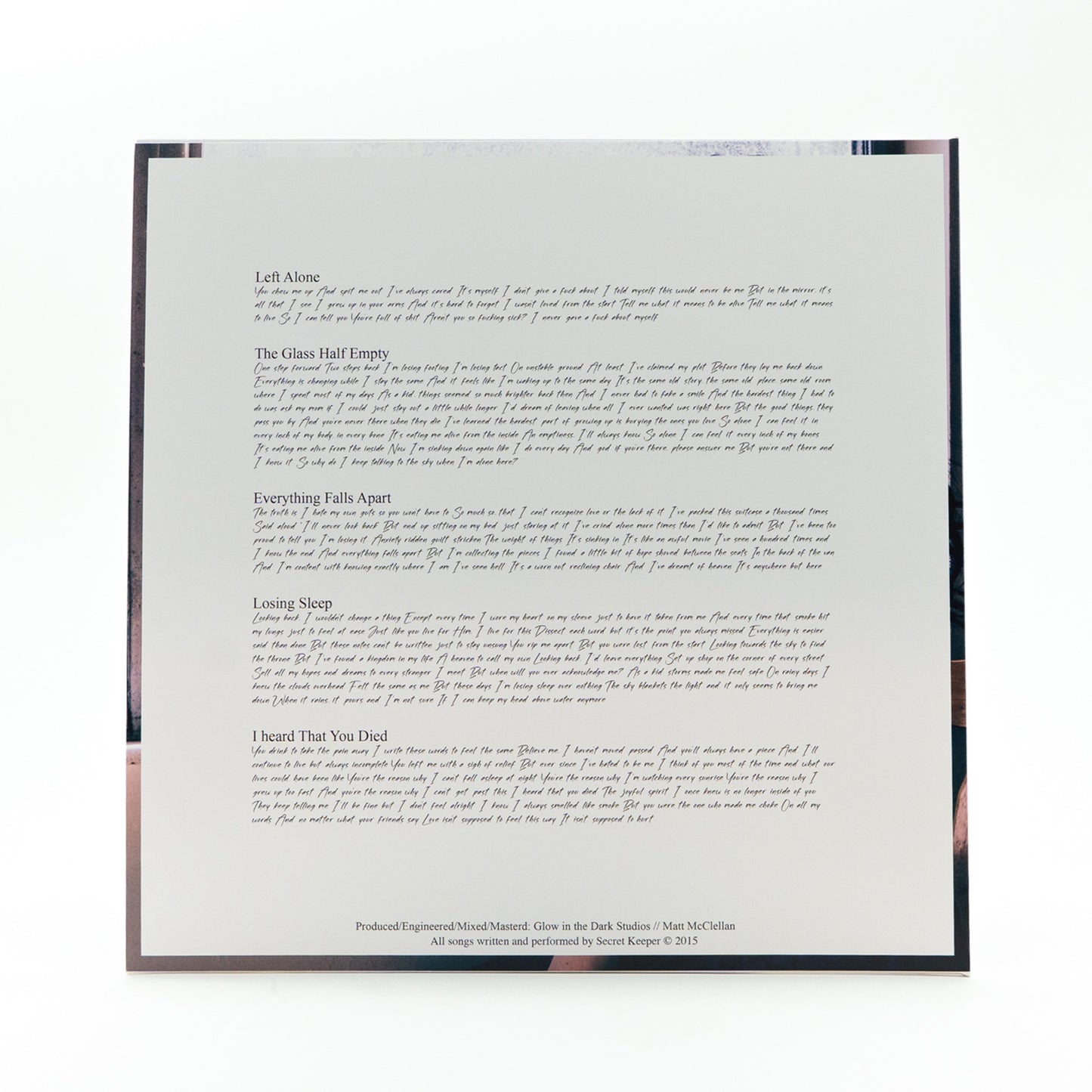 Losing Sleep (10th Anniversary) [Translucent Smoke] Vinyl